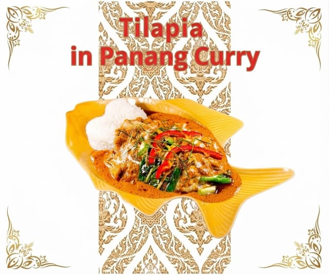 Tilapia Panang Curry.