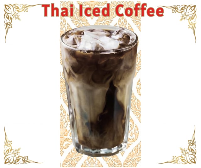 Thai Iced Coffee.