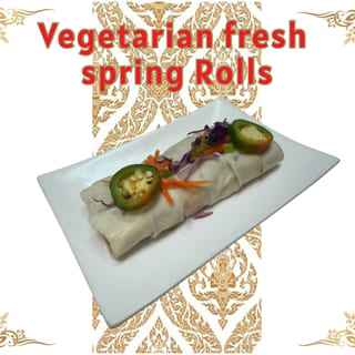 Vegetarian Fresh Spring Rolls (2 Pcs)