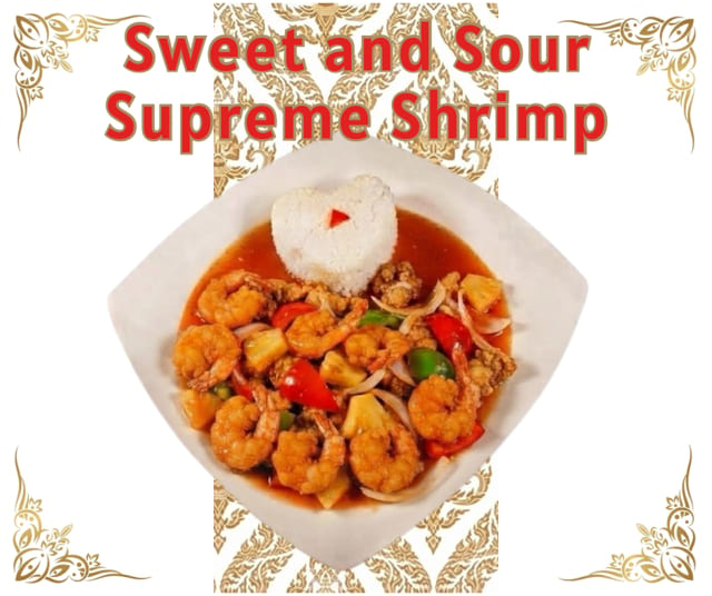 Sweet & Sour Shrimp.
