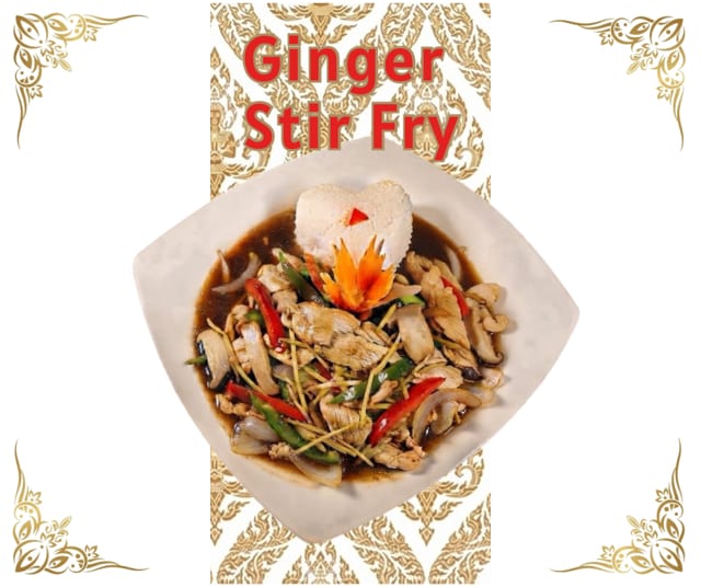 Ginger Stir-Fry.