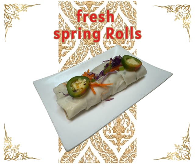 Fresh Spring Rolls (2 Pcs).