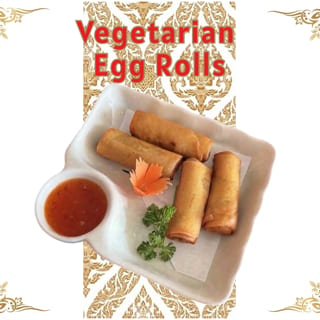 Vegetarian Thai Egg Rolls (4 Pcs)