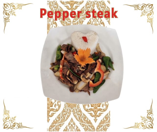 Bangkok Village Pepper Steak.