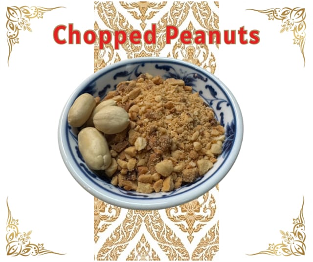 Chopped Peanuts.