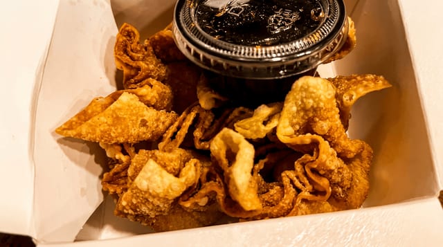 Crab Rangoon (5 Pcs).